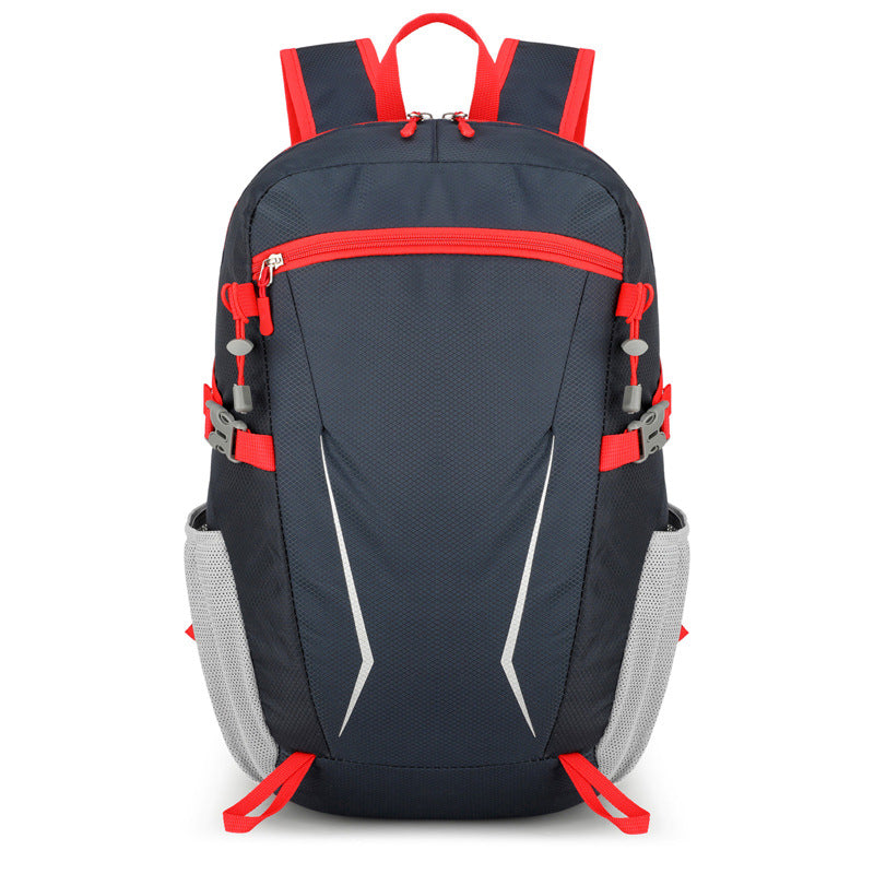 Unisex nan light day backpack with reflective inserts, padded back and side mesh pockets Kalsten