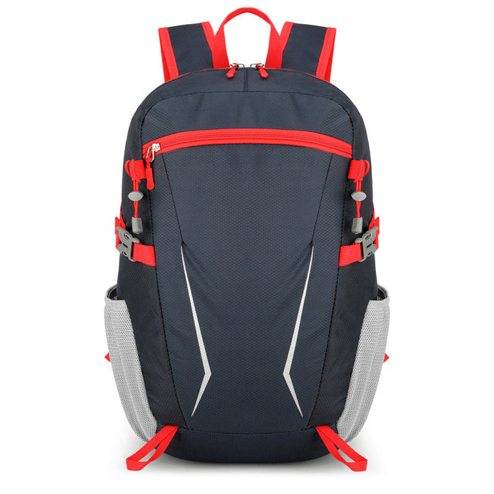 Unisex nan light day backpack with reflective inserts, padded back and side mesh pockets Kalsten