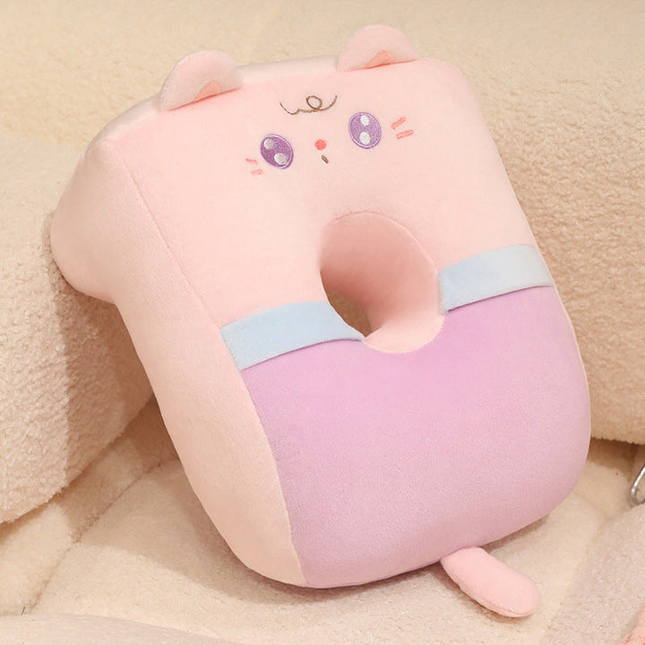 Cozy neck pillow with animal design Kalsten