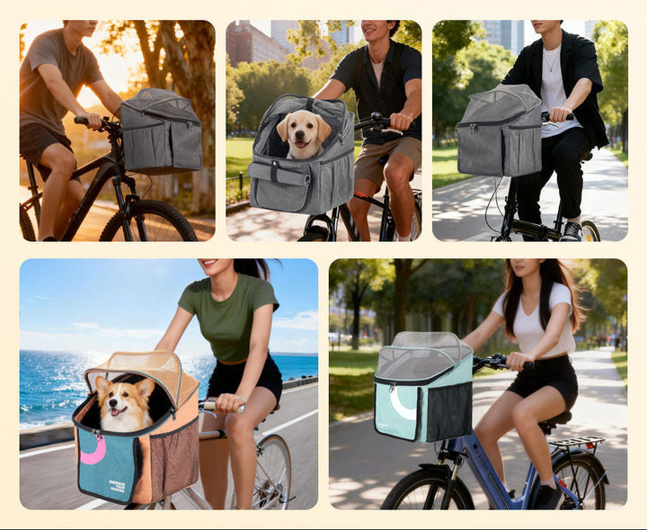 ventilated soft-sided pet carrier backpack with foldable mesh canopy Kalsten