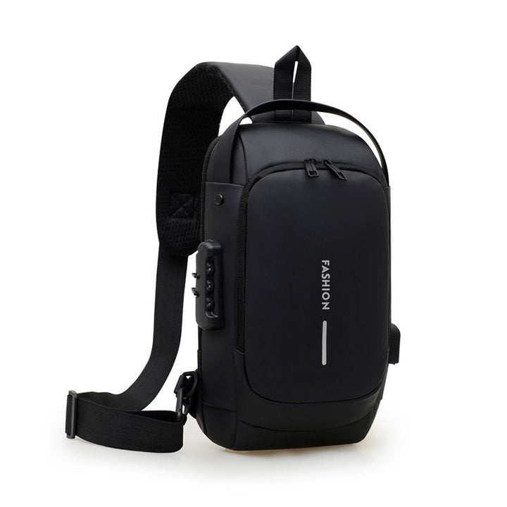 Shoulder bag with ergonomic design and multiple compartments Kalsten