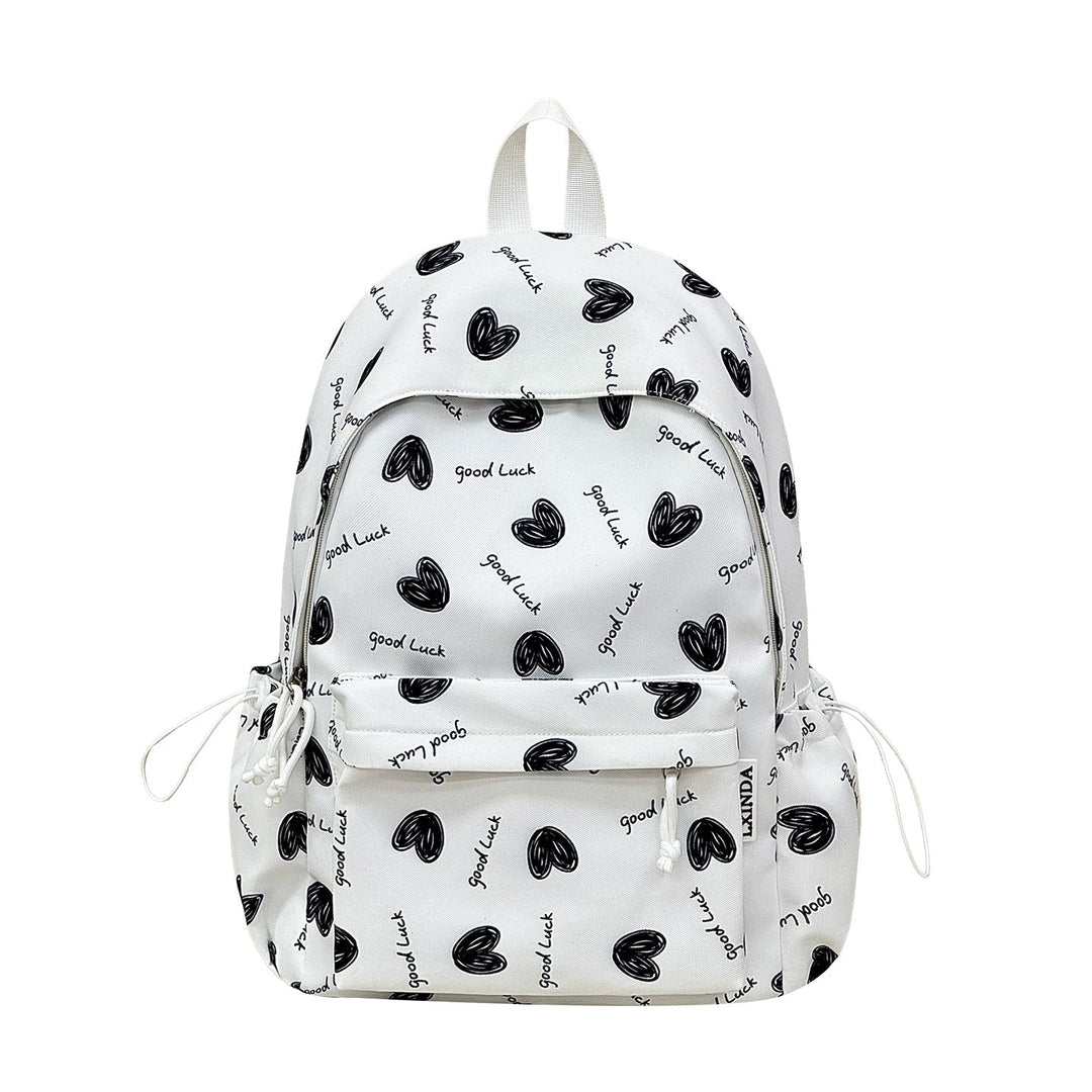 Heart-Pattern Casual Backpack kalsten