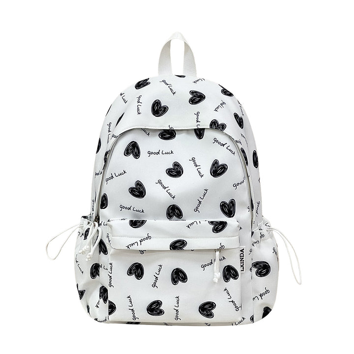 Heart-Pattern Casual Backpack kalsten