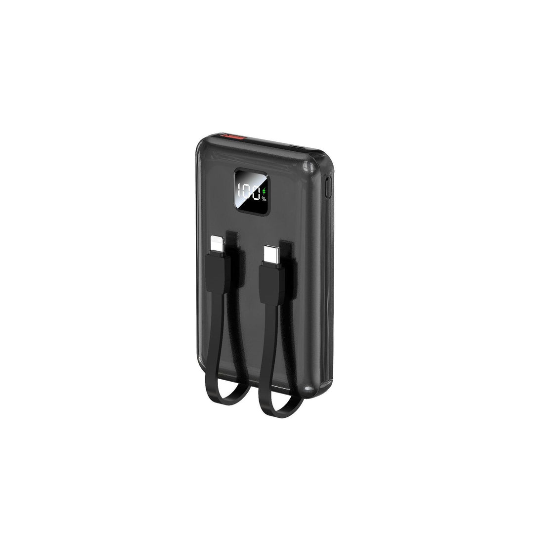 Portable power bank with integrated dual USB port and state-of-the-art LED display Kalsten