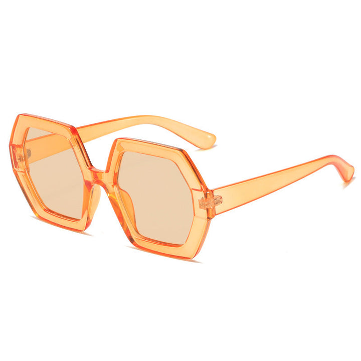 Ladies hexagonal sunglasses with comfortable frame Kalsten