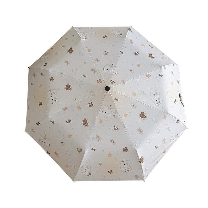 Women's Compact Umbrella with Charming Animal Design Kalsten