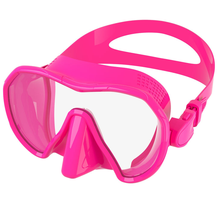 Diving mask with secure fit and innovative anti-fog system Kalsten