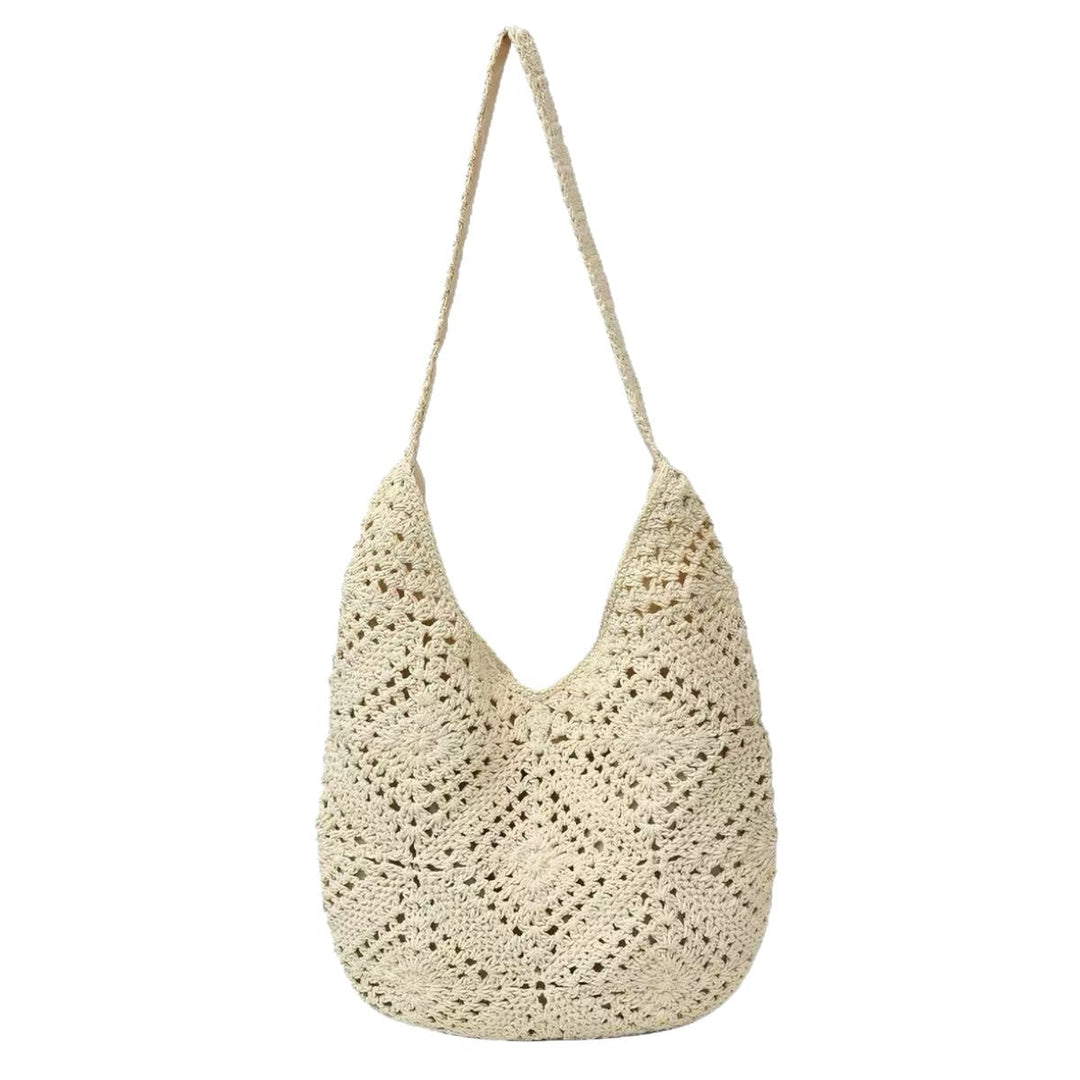 Shoulder bag with unique crochet pattern Kalsten