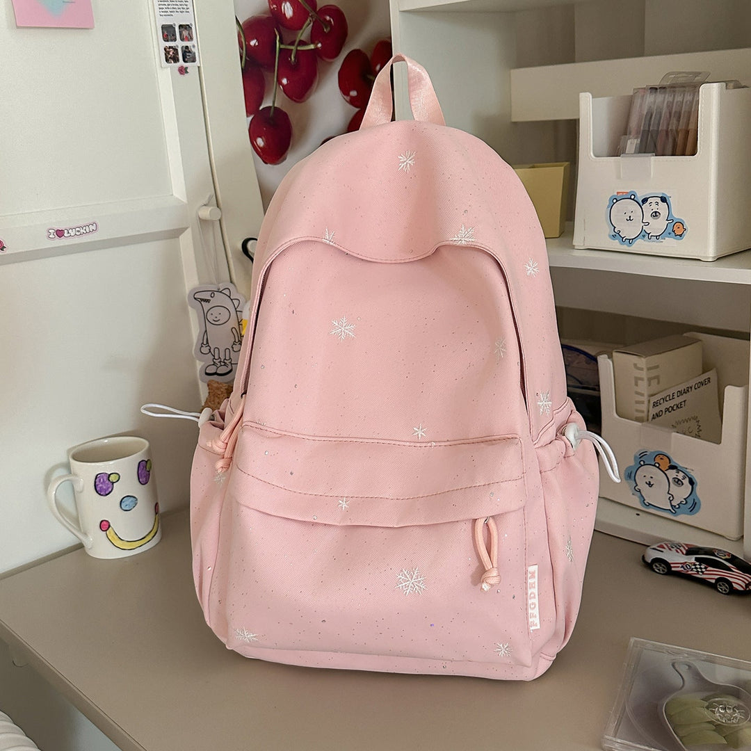 Fun-Themed Embellished School Backpack