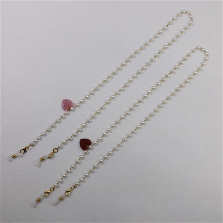 Pearl necklace with heart pendant Kalsten