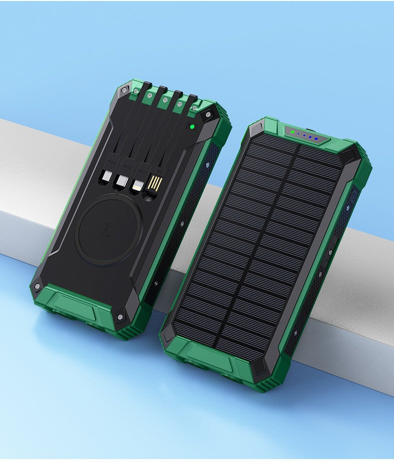 Solar Powerbank with Flashlight By Kalsten