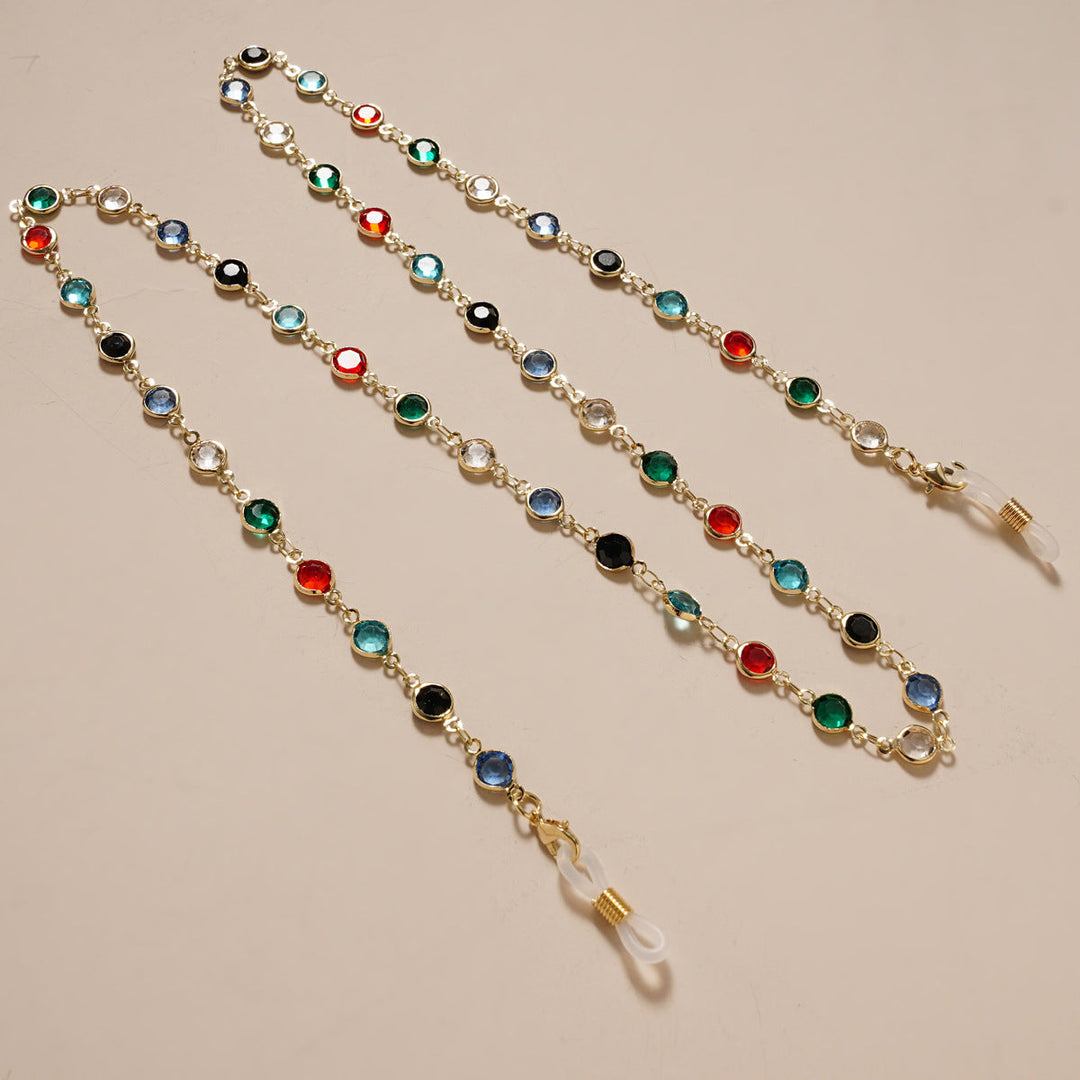Elegant Beaded Eyewear Chain Kalsten