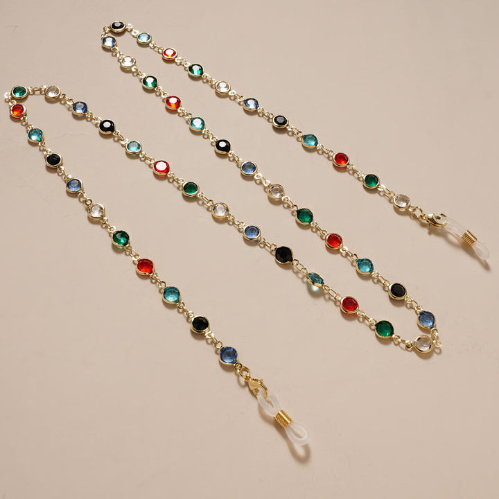 Elegant Beaded Eyewear Chain Kalsten