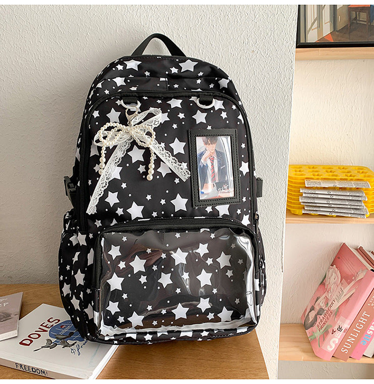 Star-Themed Multi-Functional Backpack Kalsten