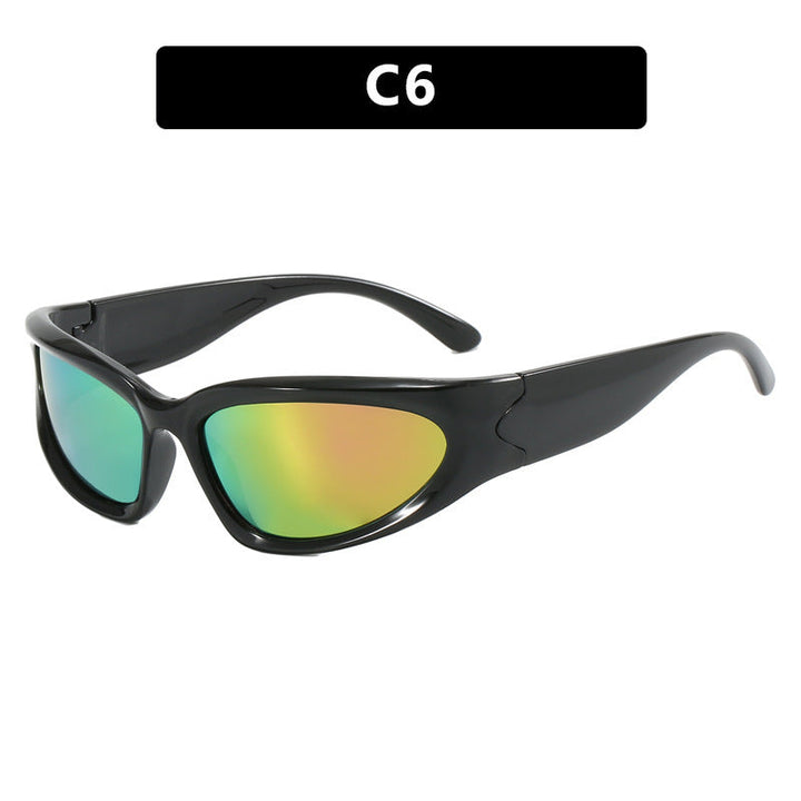 Women's sporty sunglasses with ergonomic design and polarized lenses Kalsten
