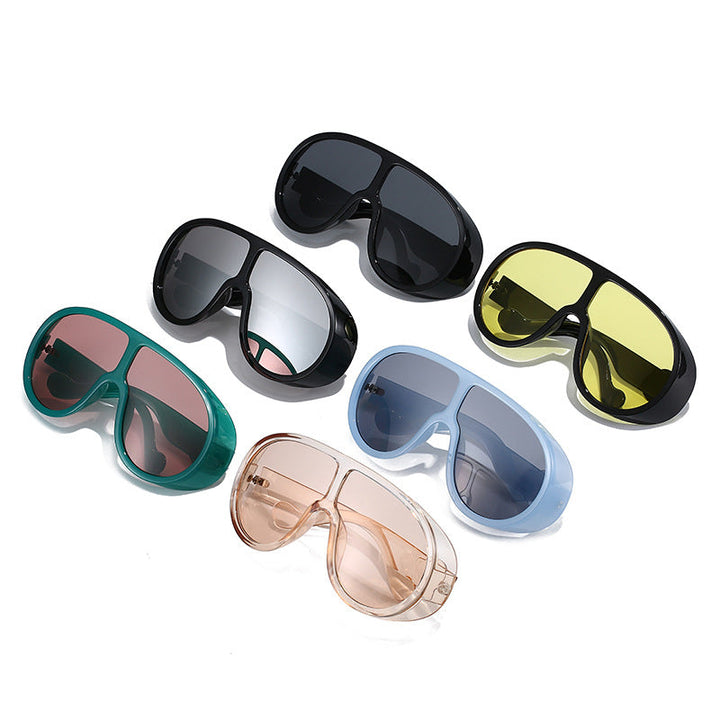 Ladies extravagant sunglasses with stylish transparent frame Kalsten