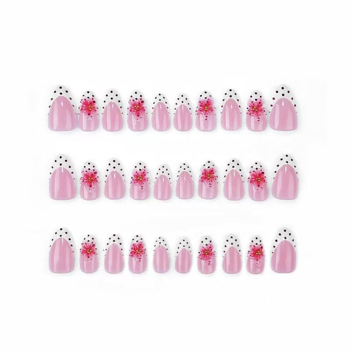 Floral Design Press-On Nail Art Set Kalsten