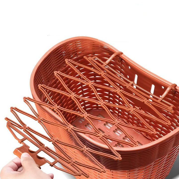 Woven Bicycle Storage Basket Kalsten