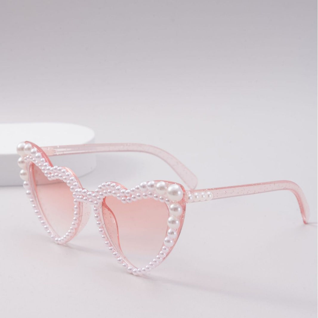 Heart-Shaped Glamorous Sunglasses Kalsten