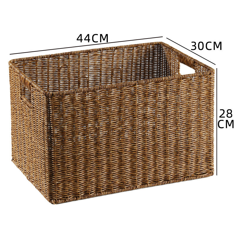 Rectangular Woven Storage Bin Kalsten