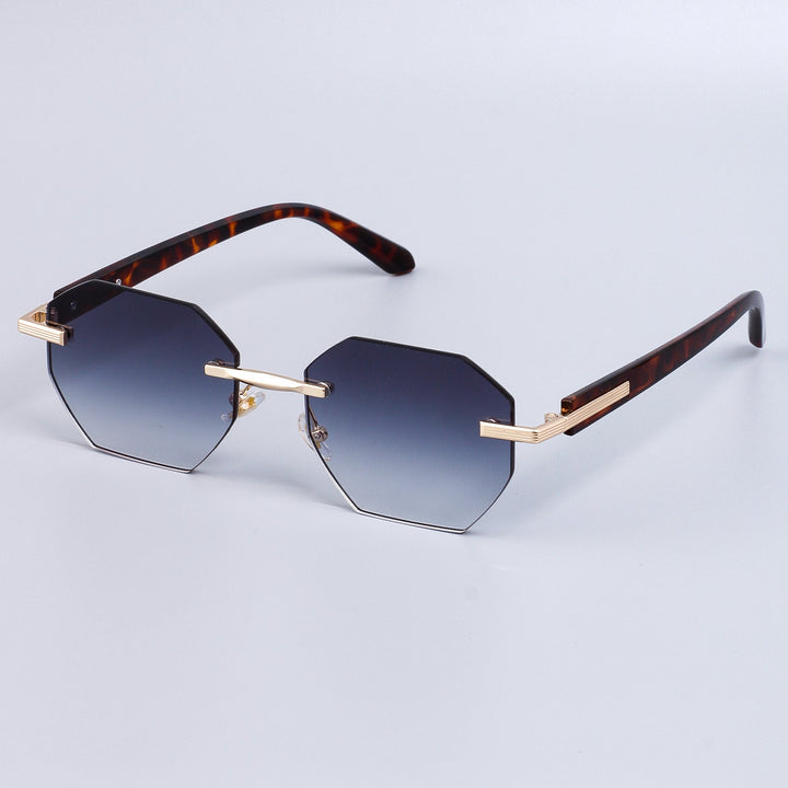 Ladies stylish sunglasses in trendy octagonal design with high-quality frame Kalsten