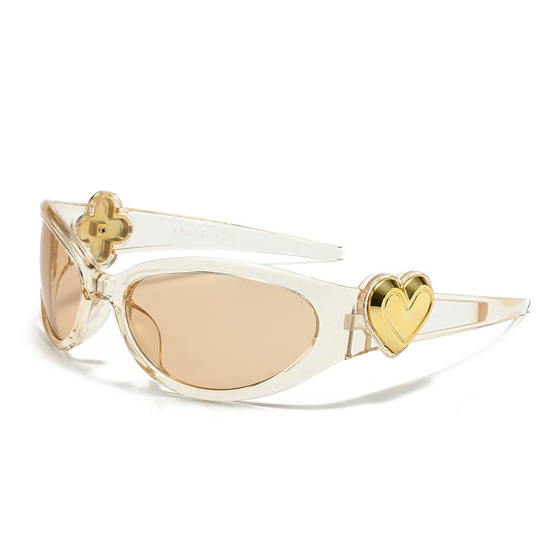 Ladies fashionable sunglasses in stylish heart design Kalsten