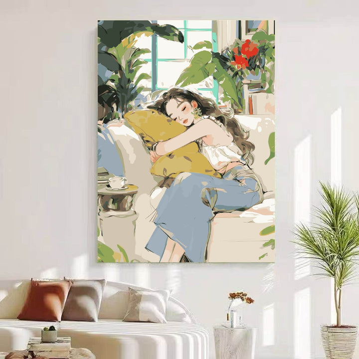 Cozy Lifestyle Canvas Art Kalsten