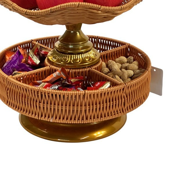 Ladies fruit bowl with multiple compartments Kalsten