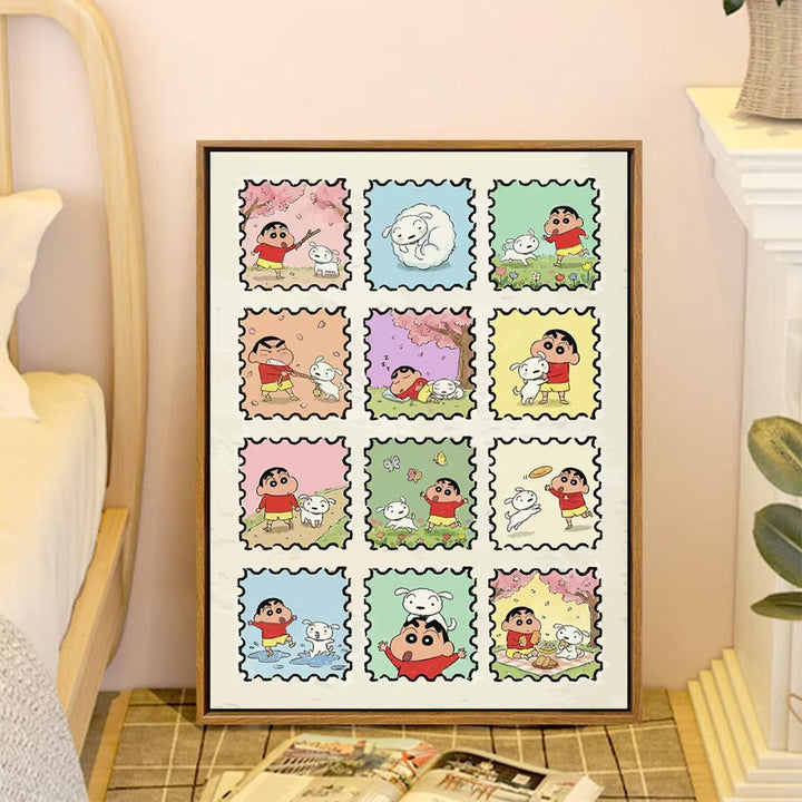 Whimsical Family-Themed Canvas Wall Art Kalsten