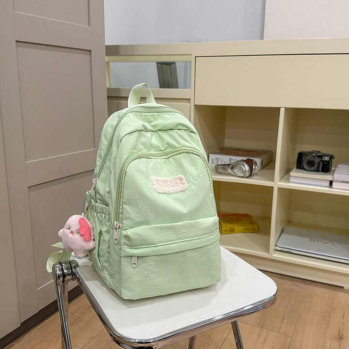 Cute Plush Character School Backpack