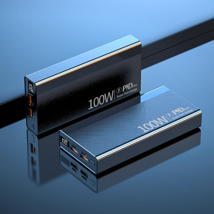 Portable Multi-Slot Power Bank with Digital Charging Status Indicator Kalsten