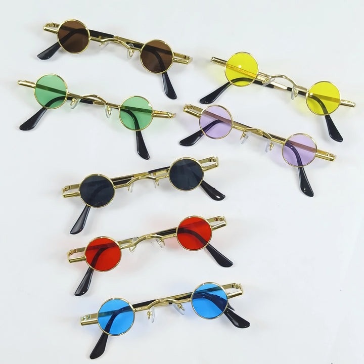 Women's Round Sunglasses in Vintage Style Kalsten