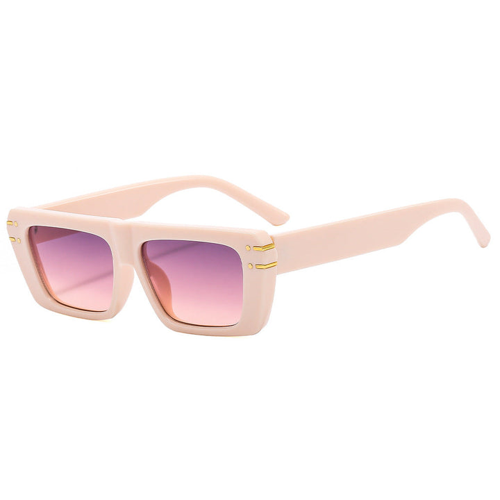 Women's fashionable square sunglasses with shiny accents Kalsten