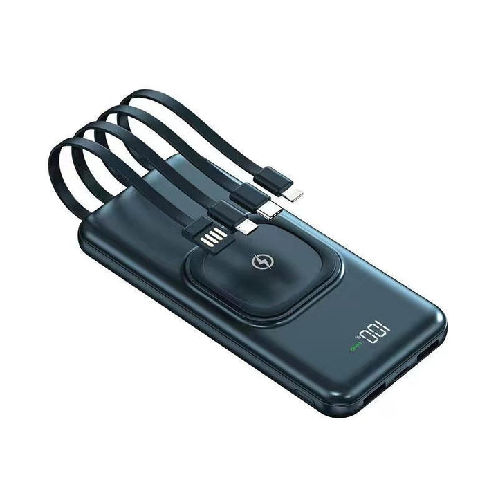 Portable power bank with state-of-the-art digital charge level display Kalsten