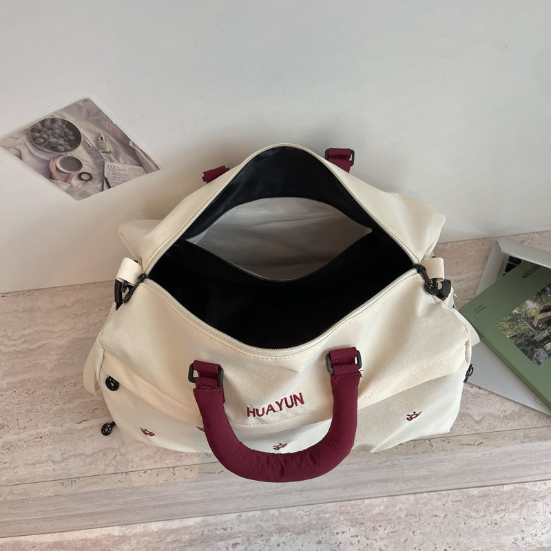 Sporty Multifunctional Duffel Bag With Adjustable Shoulder Strap And Sturdy Handles Kalsten