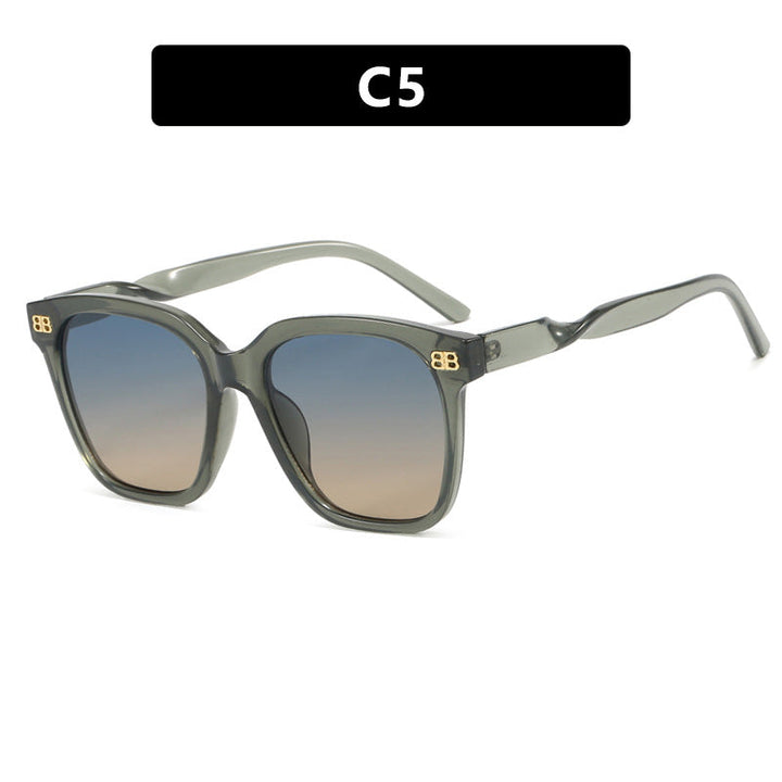 Women square sunglasses with elegant frame structure and UV protection Kalsten