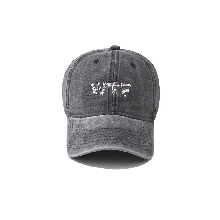 Women's Casual Distressed Denim Baseball Cap Kalsten