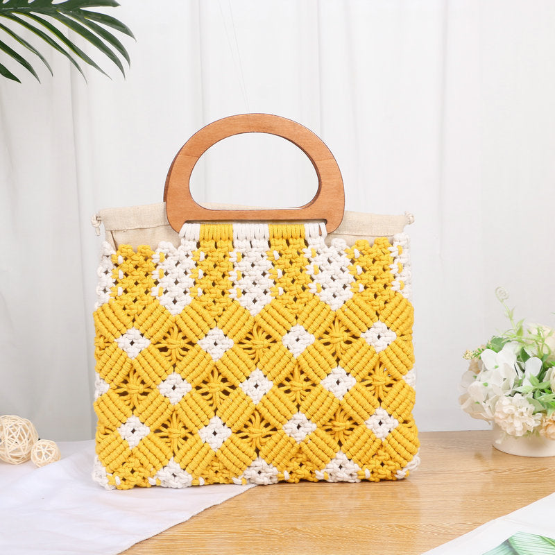 Hand-knotted Macrame Bag Kalsten