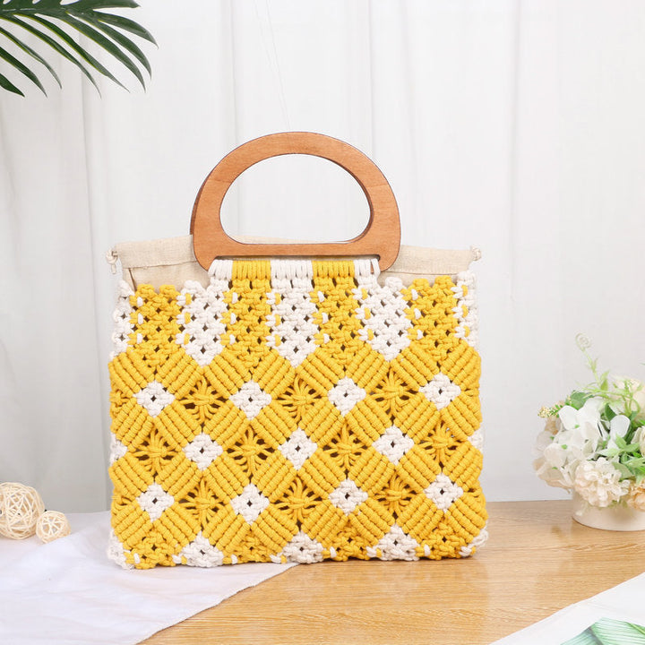 Hand-knotted Macrame Bag Kalsten