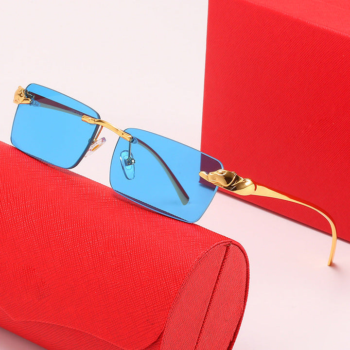 Women's fashionable sunglasses with elegant metal frame and innovative lenses Kalsten