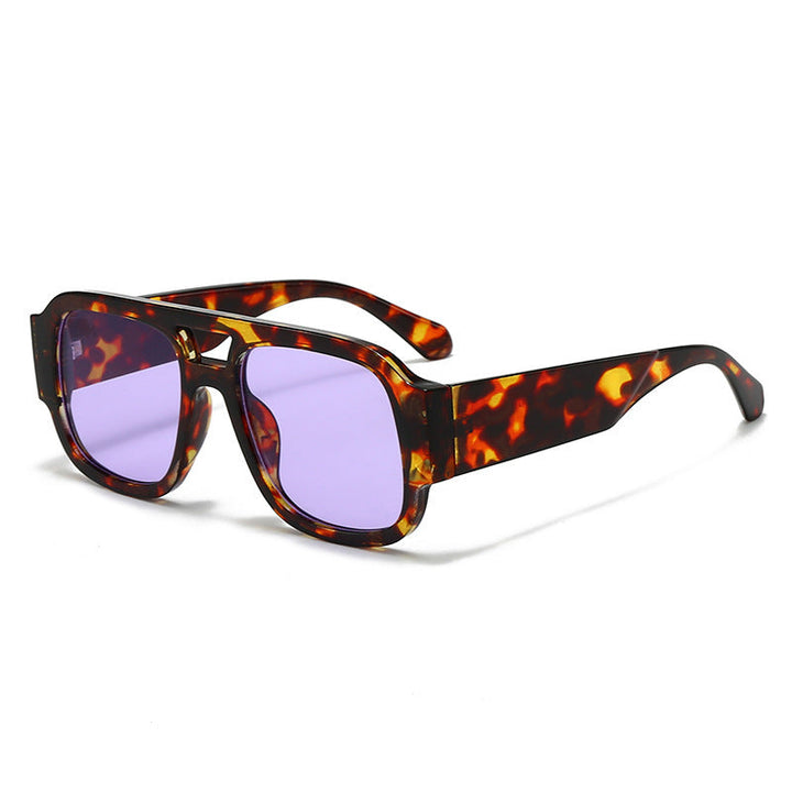 Unisex Bold Frame Retro Sunglasses Kalsten