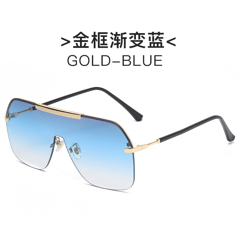 Women's extravagant oversized sunglasses with futuristic design Kalsten