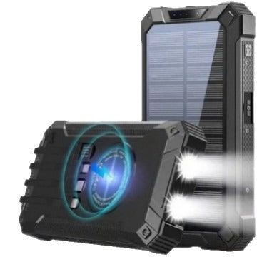 Solar-powered power bank with LED light Kalsten