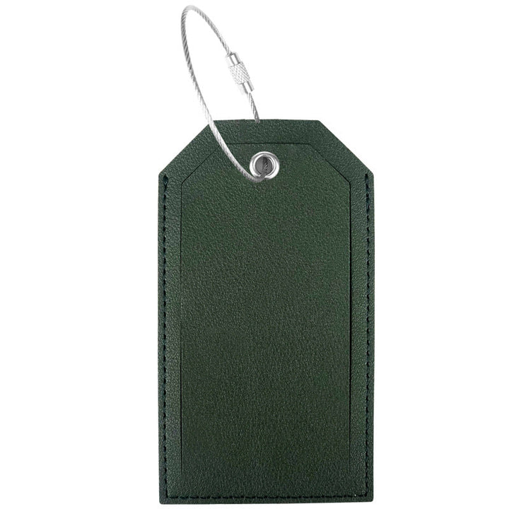 Women’s luggage tag made of durable leather with stainless steel closure Kalsten