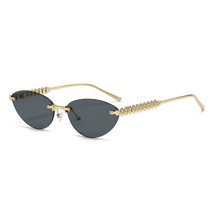 Women’s fashionable glasses with pointed accents Kalsten