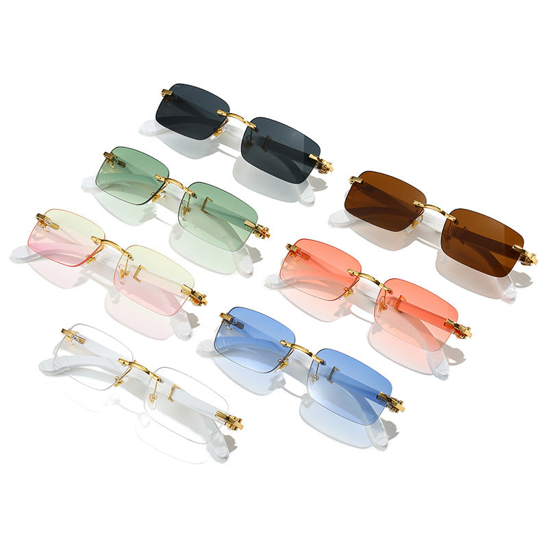 Women's fashionable sunglasses with elegant metal frame and polarized lenses Kalsten