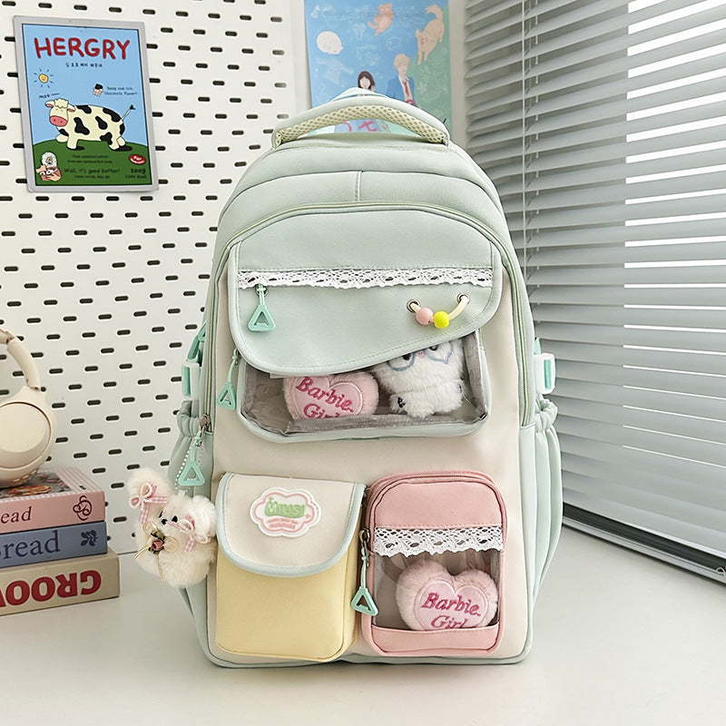 Functional Multi-Pocket School Backpack