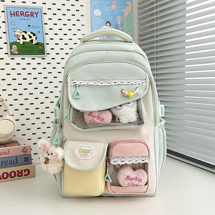 Functional Multi-Pocket School Backpack