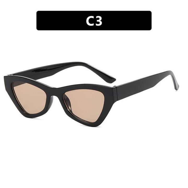 Women's fashion Cat-Eye sunglasses with transparent frame Kalsten