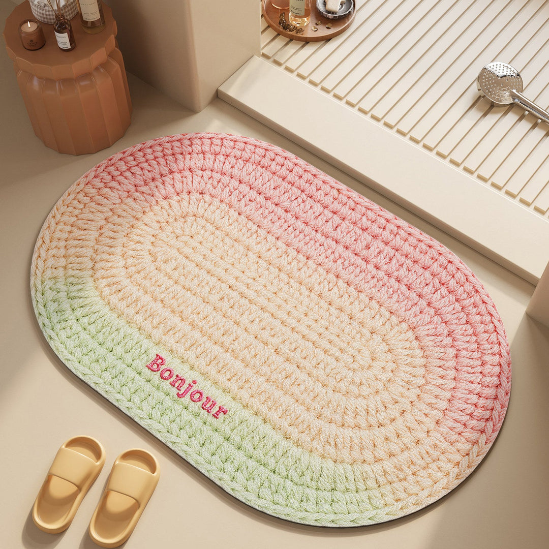 Plush Bath Mat Kalsten